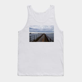 The Old Wooden Pier in Perspective Tank Top